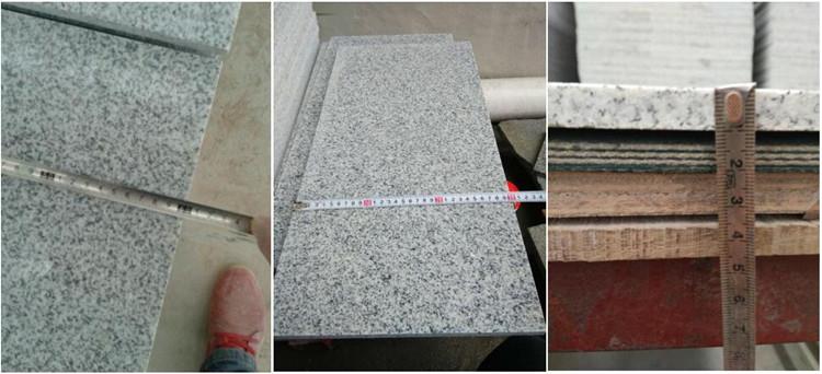 new white river granite tiles inspection