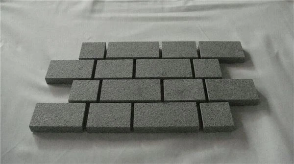 G654 granite cube stone for garden(001)