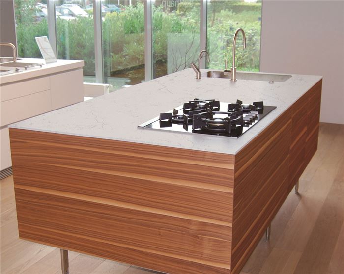 white carrara quartz kitchen countertops for interior