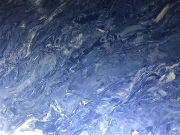 blue quartz surface
