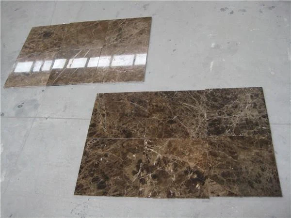 dark emperador marble tile