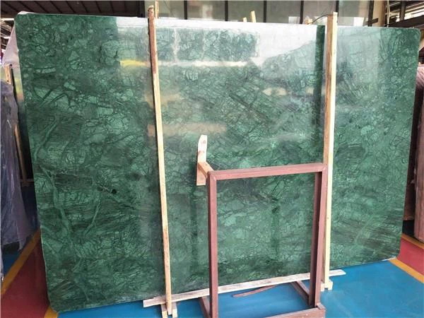 dark green marble slab