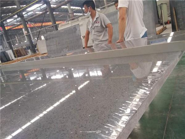 Crystal Light Grey slab