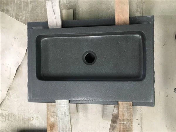black stone sink