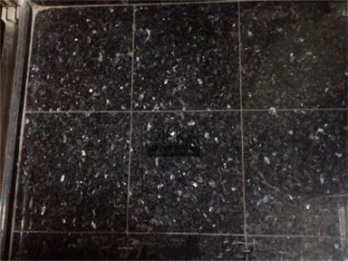 Telha de granito pérola prateada
