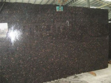 Laje de granito marrom bronzeado