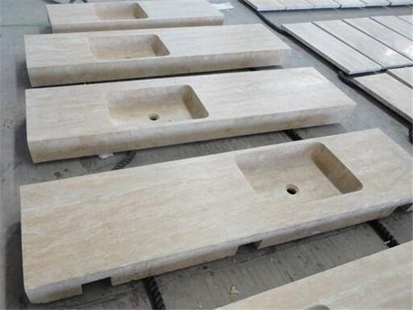 beige travertine