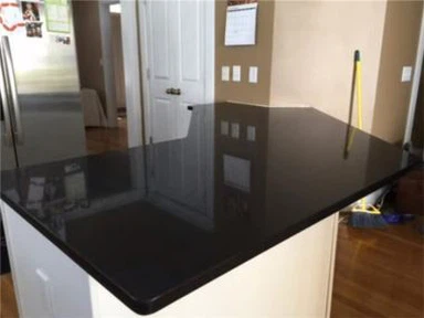 Bancadas de quartzo preto absoluto