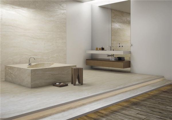 Travertino classico romano for floor