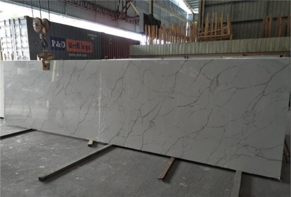 white calacatta quartz for kitchen top