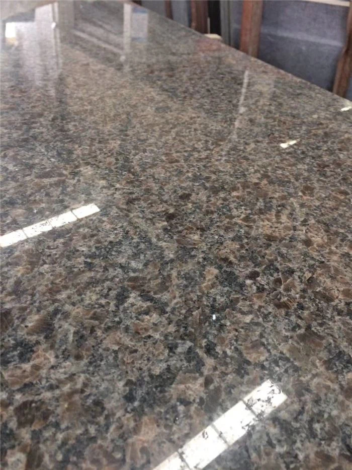 Caledonia brown granite bathroom tile
