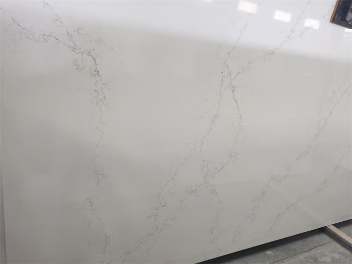 Fairy white quartz slab for decoration
