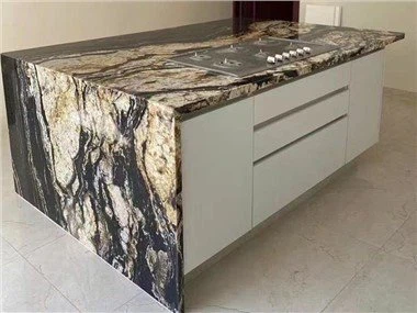 Bancadas em granito preto Magma
