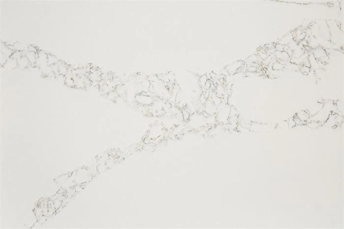 white quartz with brown veins slabs