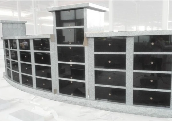 188 Niche light Grey Granite Columbarium