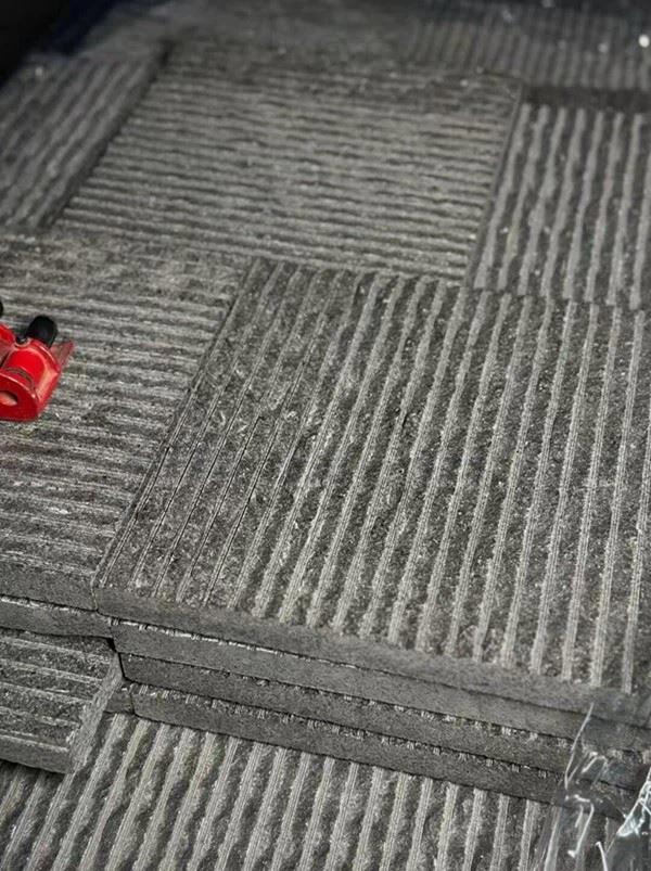 Grooved Granite Tile
