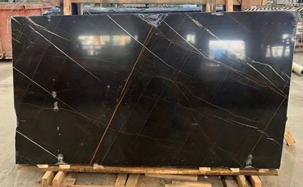 Nero st Laurent Marble Full Slabs