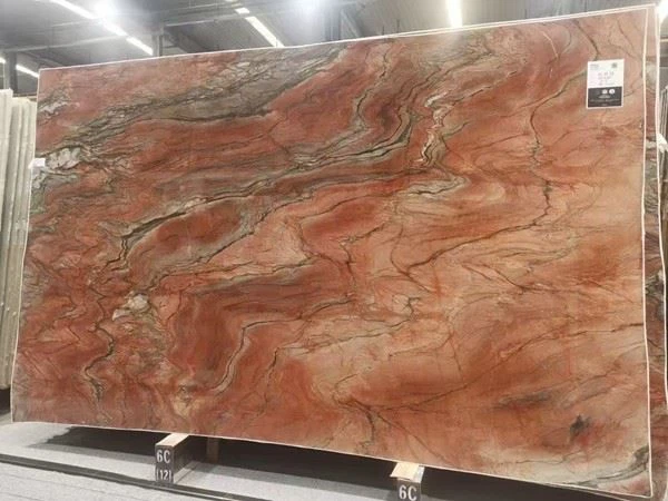 Red Quartzite Slabs