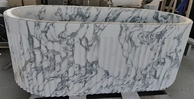 Banheira de mármore personalizada