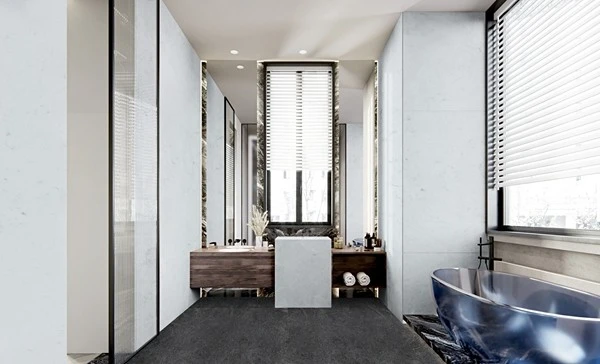 Statuario Venato Artificial Marble wall slabs
