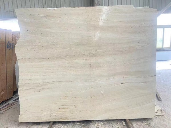 Super White Travertine wall slab