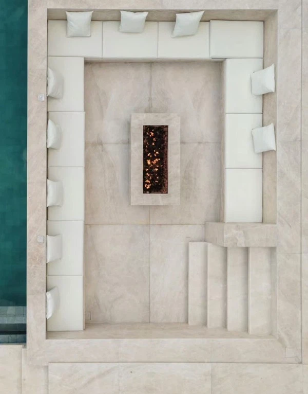 Taj Mahal Polished Quartzite Wall
