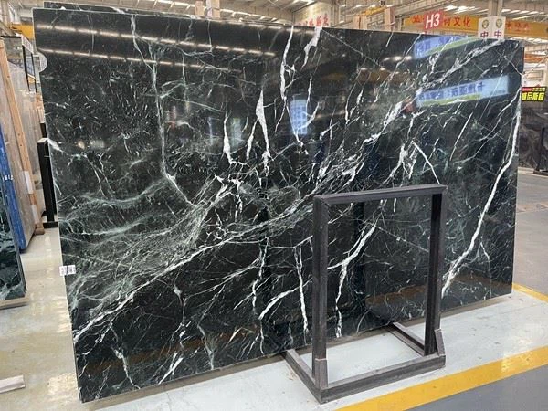 Verde Alpi Scuro Marble flooring