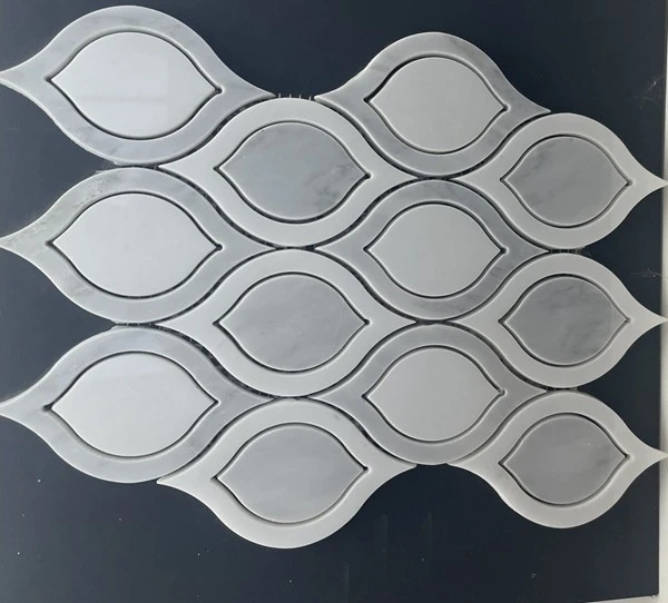 Waterjet Mosaic Marble tiles