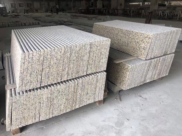 Chrysanthemum Yellow Granite slabs
